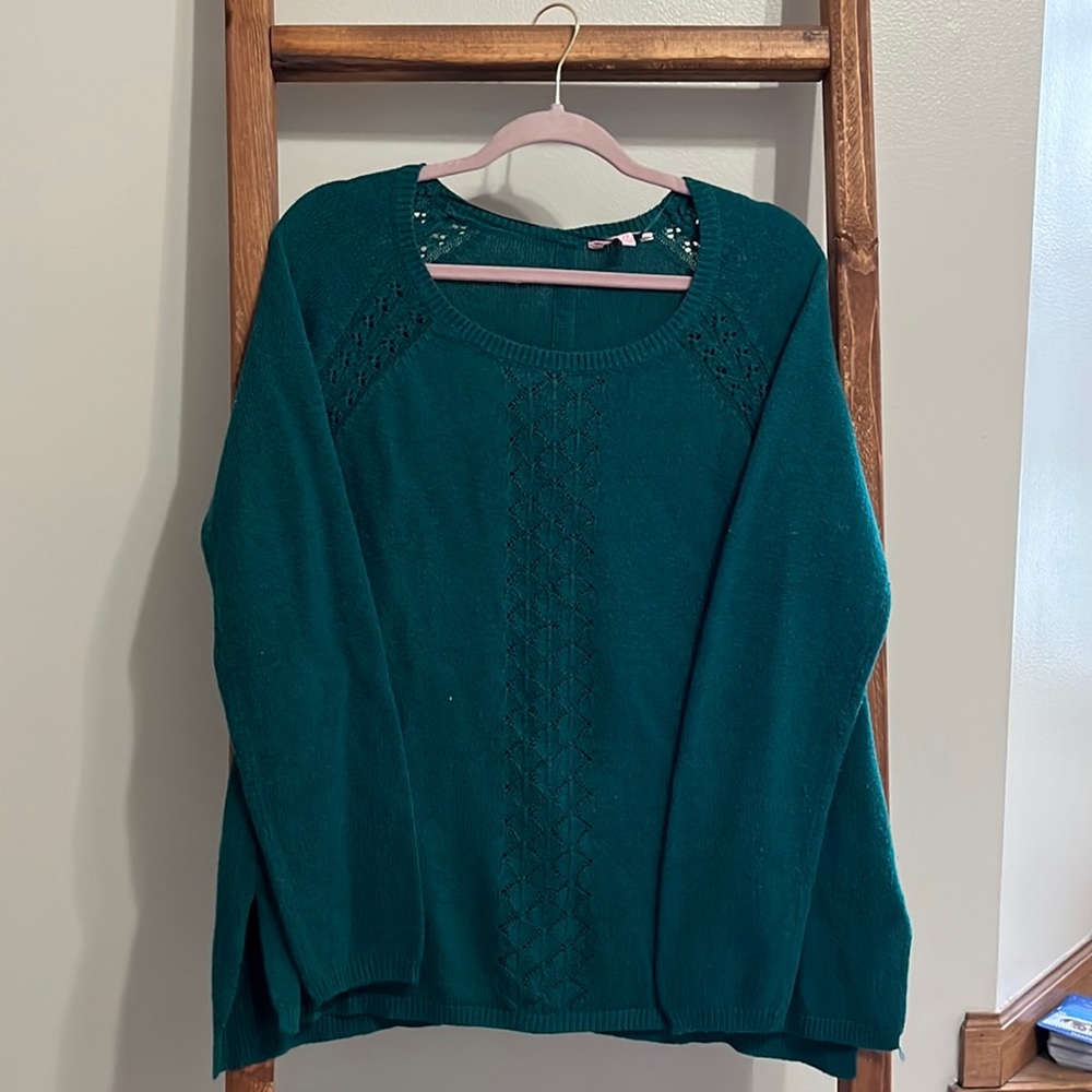 Candies emerald green sweater